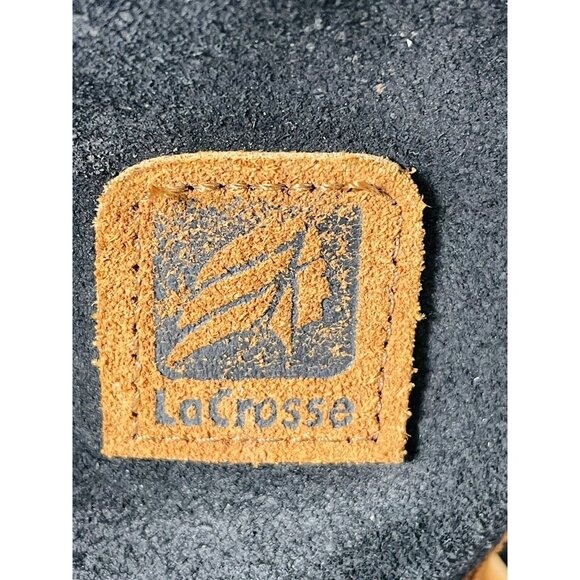 LaCrosse Insulated Snow Boots Black Suede Fiberglass Shank USA Women's Size 8 - Picture 11 of 12